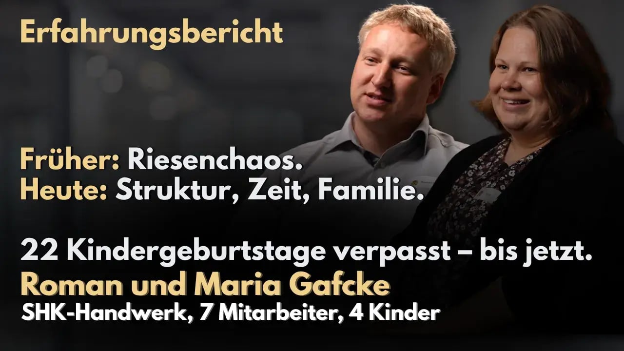 Erfahrungsbericht Roman und Maria Gafcke