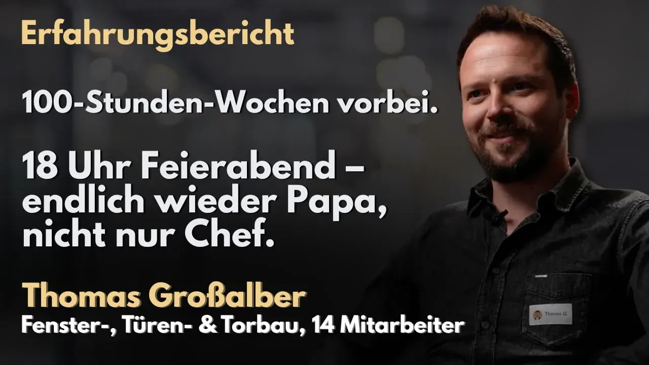 Erfahrungsbericht Thomas Großalber