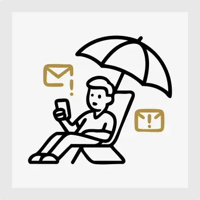 Illustration Liegestuhl